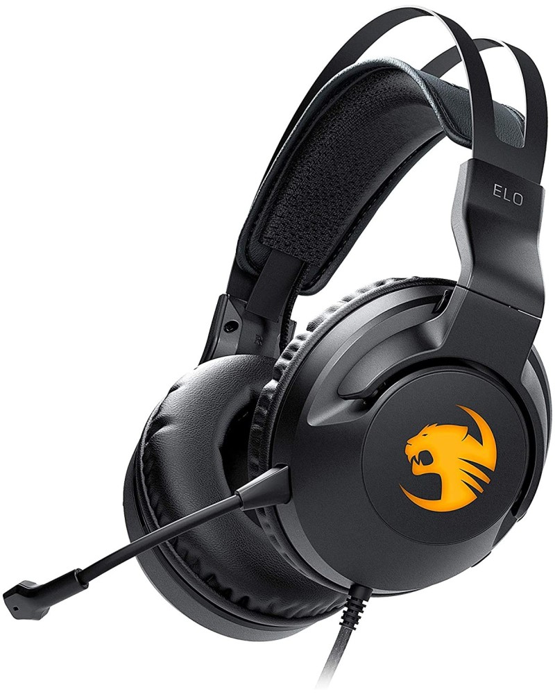 0731855541317 - ELO Gaming Over Ear Headset kabelgebunden 71 Surround Schwarz Mikrofon-Rauschunterdrückung Noise Cancelling Lautstärkeregelung Mikrofon-Stummschaltung