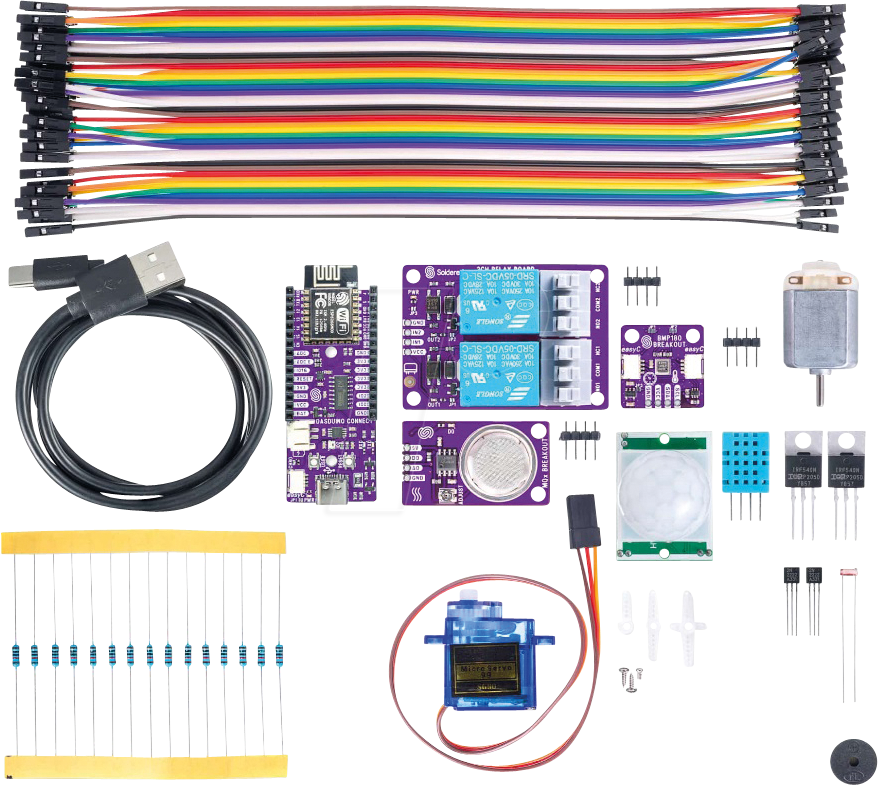 0732388659807 - ARD KIT PARTS06 - Arduino kompatibel - Dasduino IoT Kit