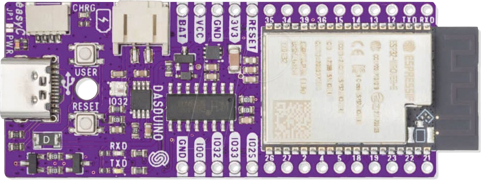 0732388673100 - ARD CONNECT+ - Dasduino CONNECT+ ESP32 Arduino IDE ohne Header