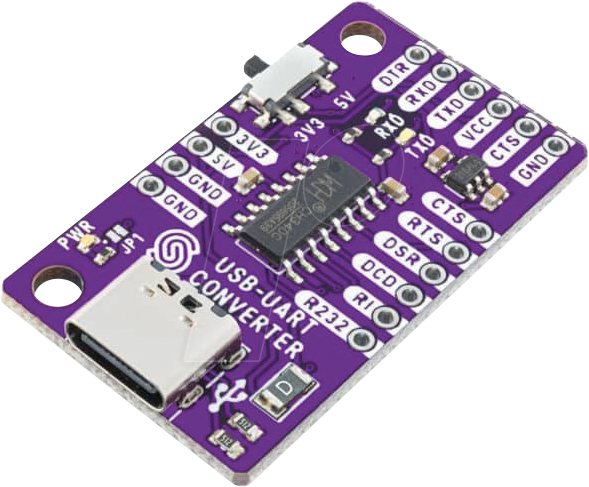 0732388673605 - DEBO USBC2UART - Entwicklerboards - USB-C Buchse auf UART CH340