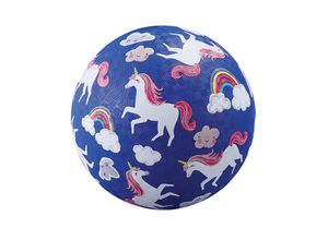 0732396216733 - Gummiball UNICORN (Ø18 cm) in purple
