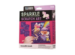 0732396753641 - Kreativ-Set SPARKLE SCRATCH ART - MAGICAL FRIENDS