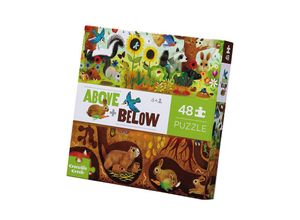 0732396760021 - 48-teiliges Puzzle Dessus & Dessous - Découverte De La Fôret