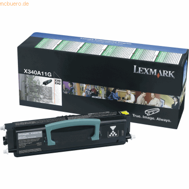 0734646399913 - Original Toner schwarz 2500 Seiten (X340A11G) für X340 X342n