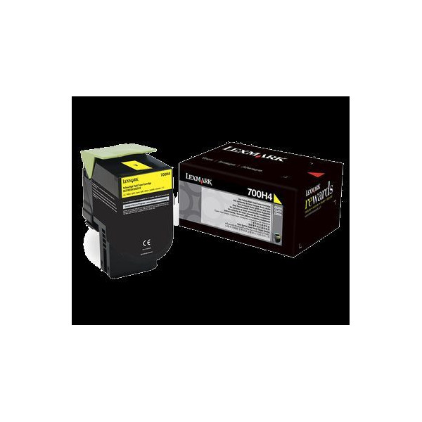 0734646436922 - 700H4 - Hohe Ergiebigkeit - Gelb - original - Tonerpatrone LCCP - für CS310dn CS310n CS410dn CS410dtn CS410n (70C0H40) 0734646436922 - 700H4 - Hohe Ergiebigkeit - Gelb - original - Tonerpatrone LCCP - für CS310dn CS310n CS410dn CS410dtn CS410n (70C0H40)