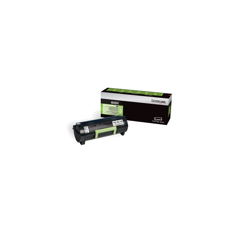 0734646452205 - Original 602H Toner schwarz 10000 Seiten (60F2H00) für MX310dn MX410de MX510de MX511de dhe dte MX611de dhe