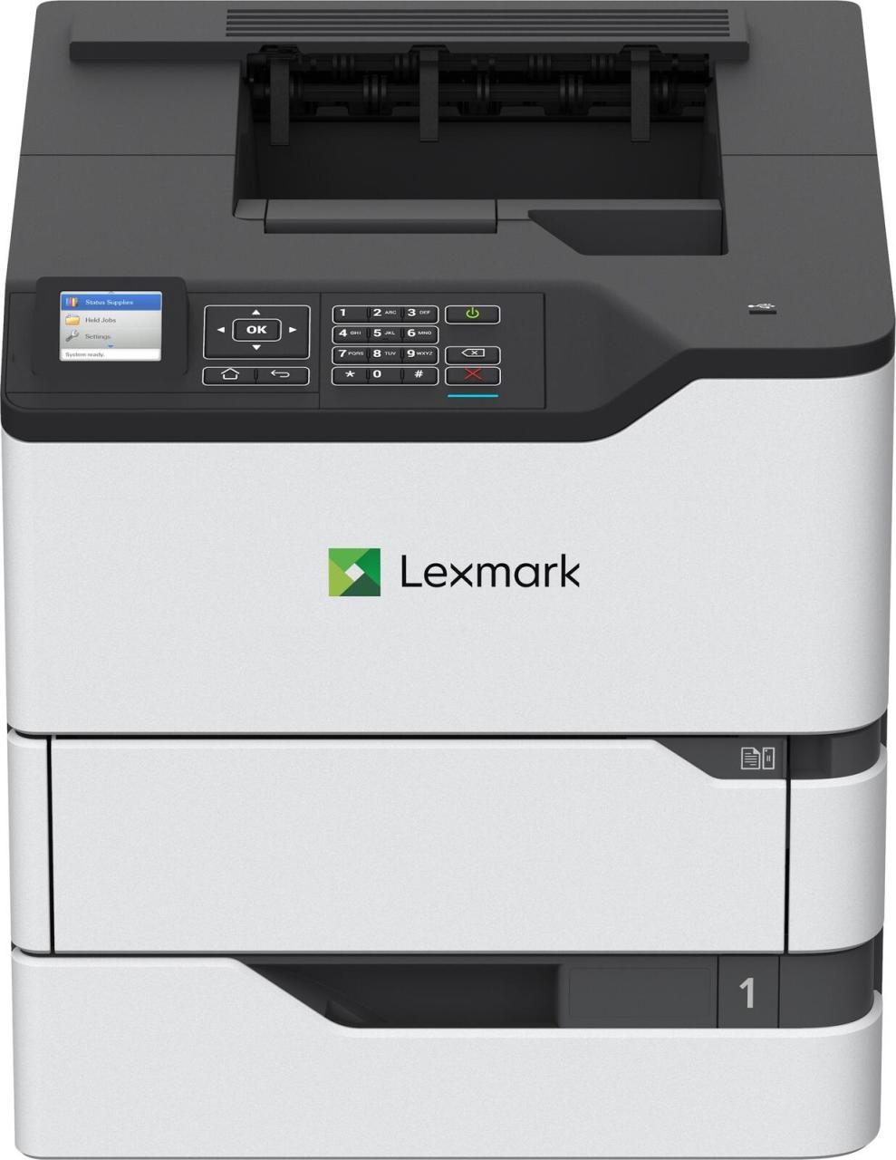 0734646632270 - LEXMARK MS823DN - Drucker Laser monochrom 61 S min duplex LANUSB inkl UHG