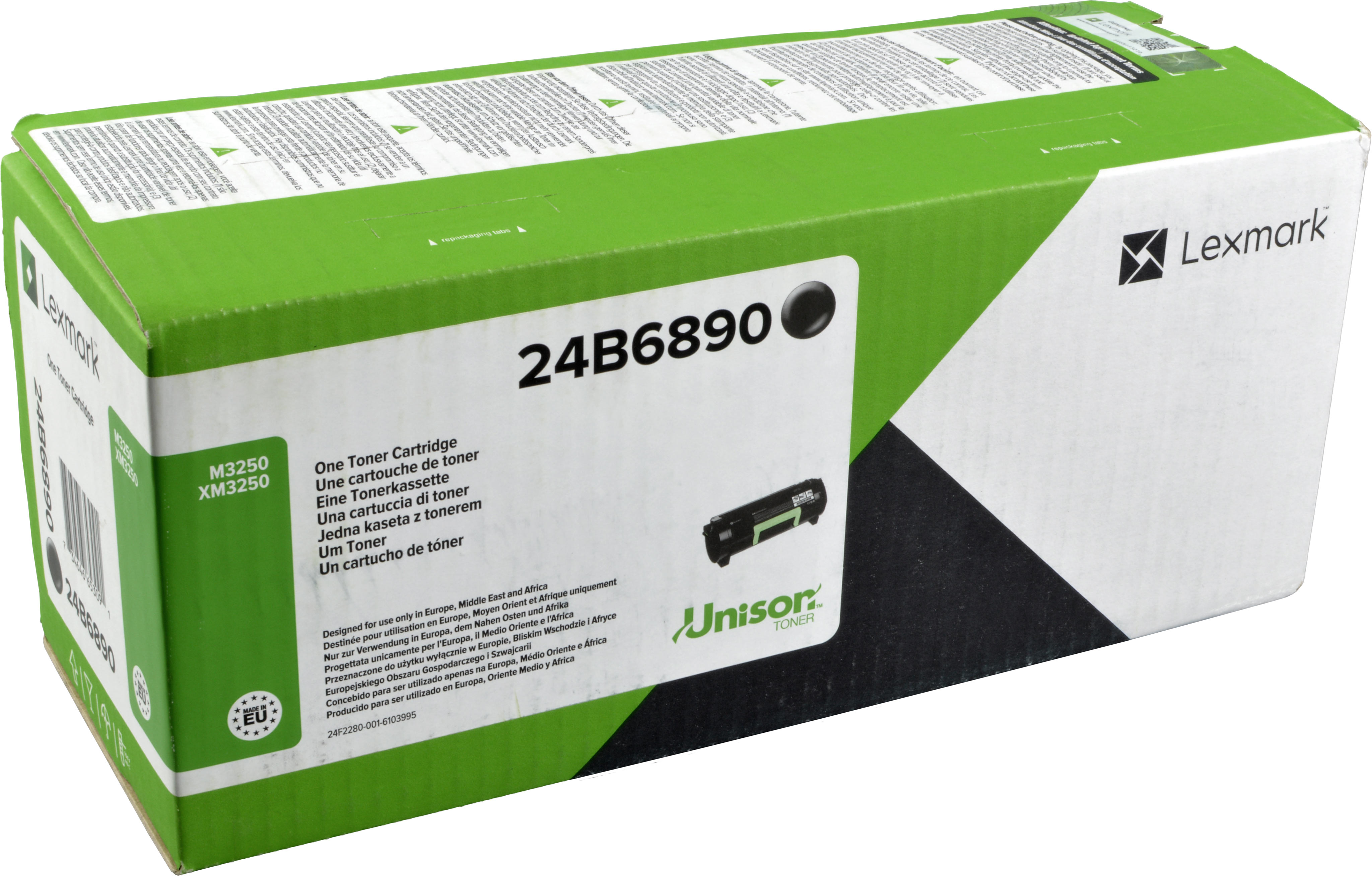 0734646653091 - 24B6890 Black Toner Cartridge 21000 pages - Tonerpatrone Schwarz