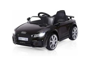 0736542284683 - 12V Elektroauto Audi tt rs mit 24 Ghz Fernbedienung Kinderfahrzeug mit Musik  Scheinwerfer  Hupe 25-5 km h Sicherheitschloss an der Tür für