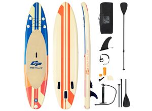 0736542306187 - 320 x 76 x 15cm Aufblasbares Paddling Board mit Paddel