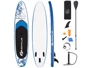 0736542321647 - 325 x 76 x 15cm Aufblasbares Stand Up Paddling Board mit Paddel