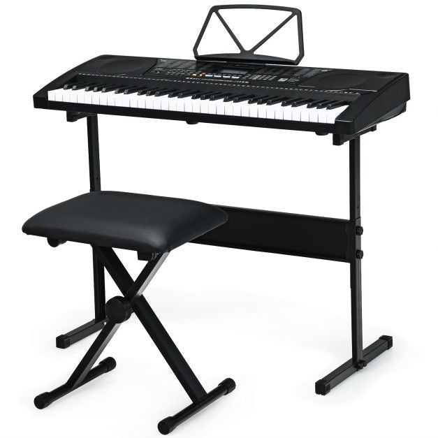 0736542323504 - Coast Electric Piano Set - Tastatur 61 Tasten - 925 x 34 x 11 cm - Schwarz Weiß