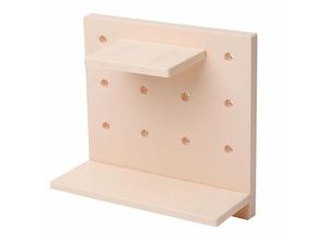 0737547148710 - Northix - An der Wand befestigtes Aufbewahrungsregal personalisierbar – Beige