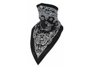 0737547149212 - Multifunktionales Bandana - Schwarz-Weiß-Muster