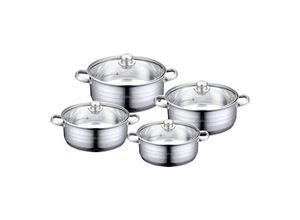 0737547176508 - Set mit Töpfen - 8 Teile - Edelstahl