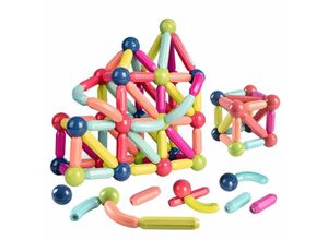 0737547195226 - Northix - Magnetisches Konstruktionsspielzeug - 36 Teile