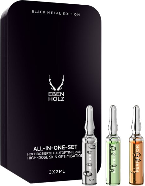 0737925955053 - skincare Herrenpflege Gesichtspflege All-In-One-Set 3 x 2 ml