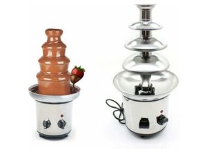 0738633566234 - Senderpick - 4 Etagen Schokoladenfontäne Schokoladenbrunnen Chocolate Waterfall Melt Machine 220V 170W