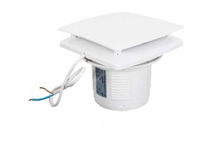 0738633567750 - Senderpick - Wandventilator Wandlüfter Rohrlüfter mit Kugellager Badlüfter & Rückstauklappe Ventilator Toilette Abluft