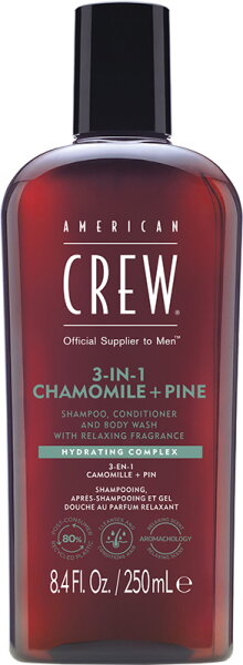 0738678003381 - 3 in 1 Chamomile & Pine Shampoo Conditioner & Body Wash 250 ml