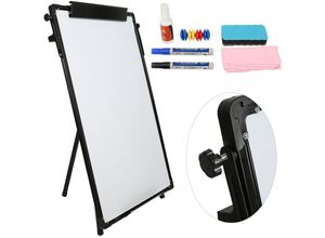 0738725783785 - Wyctin - Whiteboard Flipcharts mit Dreibein Ständer Magnettafel magnetische höhenverstellbar 60x90cm Whiteboards Standwhiteboard Stand