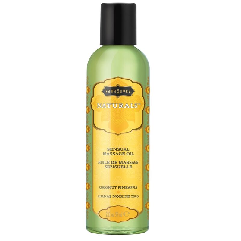 0739122102803 - KAMASUTRA - NATÜRLICHES KOKOSNUSS- UND ANANAS-MASSAGEÖL 59 ML