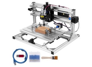 0739210177249 - Vevor - cnc 3018 Graviermaschine grbl Steuerung diy Mini cnc Fräsmaschine 10000 u   min Graviermaschine 3 Achsen Graviermaschine für Holz pvc Acryl