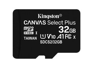 0740617298857 - Canvas Select Plus - Flash-Speicherkarte - 32 GB - A1   Video Class V10   UHS Class 1   Class10 - microSDHC UHS-I