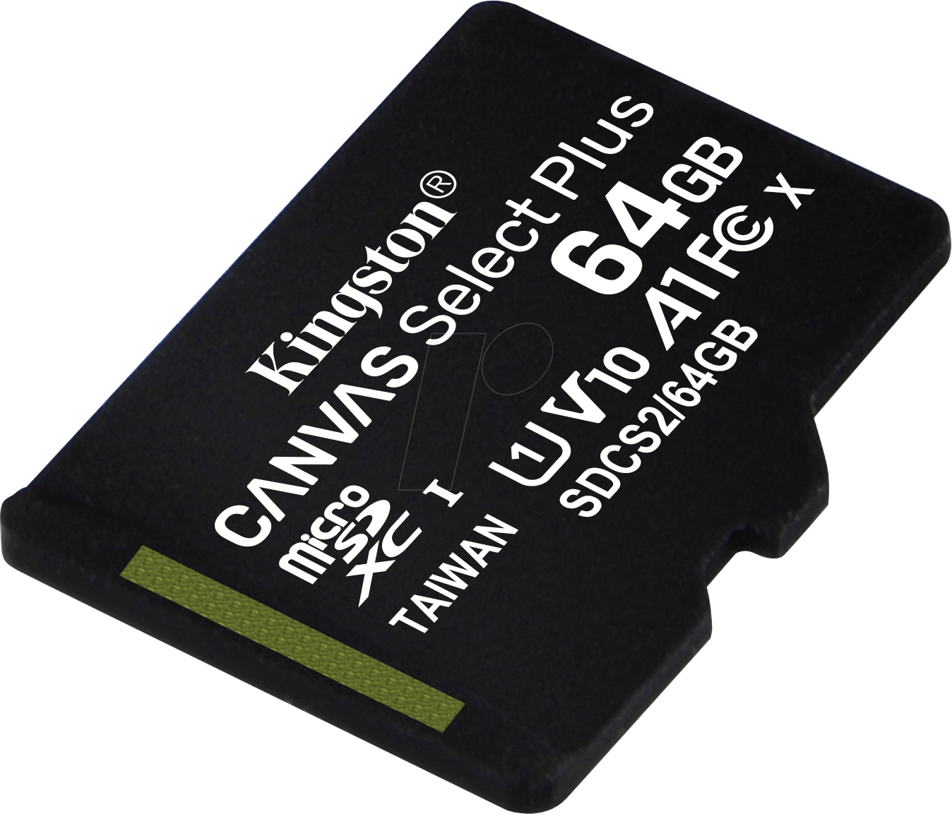 0740617298963 - Canvas Select Plus - Flash-Speicherkarte - 64 GB - A1   Video Class V10   UHS Class 1   Class10 - microSDXC UHS-I