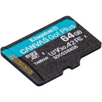 0740617301175 - Kingston 64GB microSDXC Canvas Go Plus 170R A2 U3 V30 Single SDCG3 64GBSP