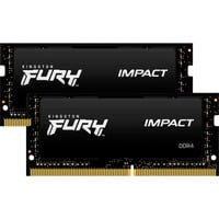 0740617317893 - FURY Impact Laptop-Arbeitsspeicher Kit DDR3 16 GB 2 x 8 GB Non-ECC 1866 MHz 204pin SO-DIMM CL11 KF318LS11IBK2 16