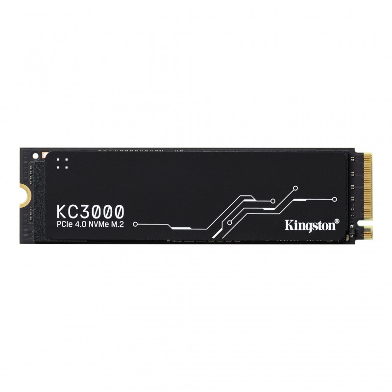 0740617324242 - KINGSTON interne SSD KC3000 PCIe 40 NVMe M2 Festplatten Gr 2048 GB schwarz Interne Festplatten