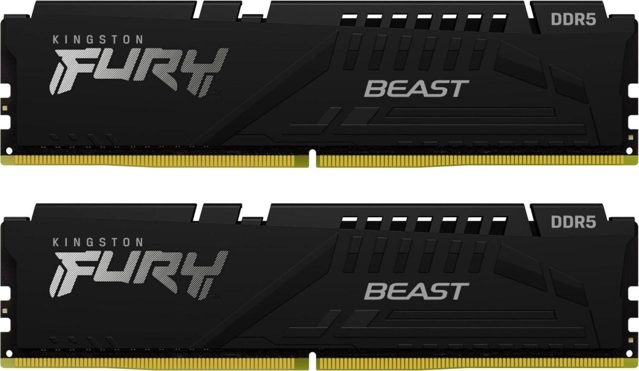 0740617325690 - FURY Beast PC-Arbeitsspeicher Kit DDR5 32 GB 2 x 16 GB Non-ECC 6000 MHz 288pin DIMM CL40 KF560C40BBK2-32 0740617325690 - FURY Beast PC-Arbeitsspeicher Kit DDR5 32 GB 2 x 16 GB Non-ECC 6000 MHz 288pin DIMM CL40 KF560C40BBK2-32