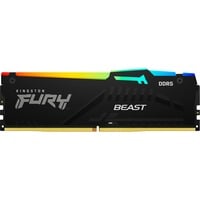 0740617328585 - FURY Beast RGB PC-Arbeitsspeicher Modul DDR5 16 GB 1 x 16 GB Non-ECC 5600 MHz 288pin DIMM CL40 KF556C40BBA-16