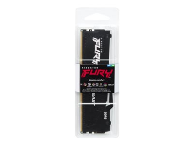 0740617328622 - 32GB (1x32GB) Kingston fury Beast rgb DDR5-5200 CL40 ram Gaming Arbeitsspeicher (KF552C40BBA-32)