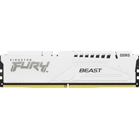 0740617333961 - FURY Beast DDR5-6000 - 16GB - CL40 - Single Channel (1 Stück) - Unterstützt Intel XMP - Weiß