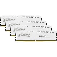 0740617335125 - FURY Beast DDR5-5200 - 128GB - CL40 - Quad-Kanal (4 Stück) - Unterstützt Intel XMP - Weiß