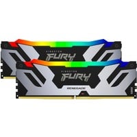 0740617339321 - Dimm 32 gb DDR5-8000 (2x 16 gb) Dual-Kit (schwarz KF580C38RSAK2-32 Renegade rgb xmp intel xmp) (KF580C38RSAK2-32) - Kingston