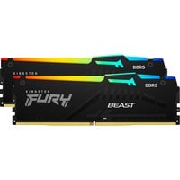 0740617342840 - KINGSTON DIMM 16 GB DDR5-6000 (2x 8 GB) Dual-Kit (schwarz KF560C30BBEAK2-16 FURY Beast RGB INTEL XMP AMD EXPO) (KF560C30BBEAK2-16)