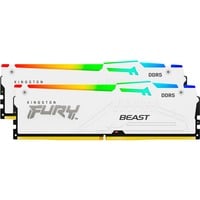 0740617342871 - FURY Beast RGB DDR5-6800 - 32GB - CL34 - Dual Channel (2 Stück) - AMD EXPO & Intel XMP - Weiß mit RGB