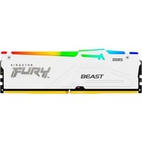 0740617342888 - FURY Beast RGB DDR5-6800 - 16GB - CL34 - Single Channel (1 Stück) - AMD EXPO & Intel XMP - Weiß mit RGB