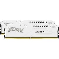 0740617343328 - FURY Beast DDR5-6000 - 32GB - CL30 - Dual Channel (2 Stück) - AMD EXPO & Intel XMP - Weiß