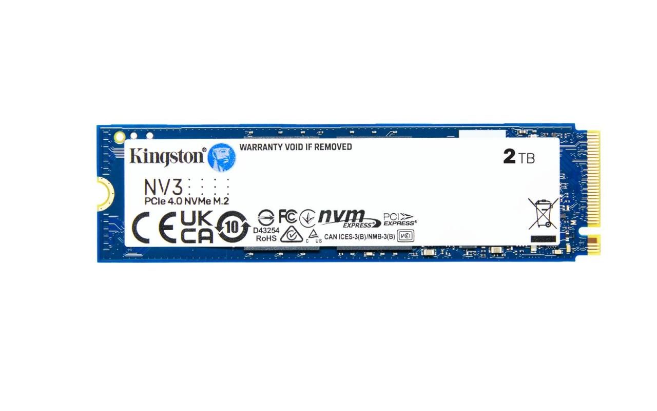 0740617344783 - KINGSTON interne SSD 2000G NV3 M2 2280 NVMe SSD Festplatten neutral nicht definiert