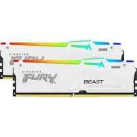 0740617345889 - FURY Beast RGB DDR5-6000 - 32GB - CL36 - Dual Channel (2 pcs) - AMD EXPO - Weiß mit RGB