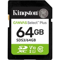 0740617348255 - Canvas Select Plus Gen3 SDXC - 100MB s - 64GB