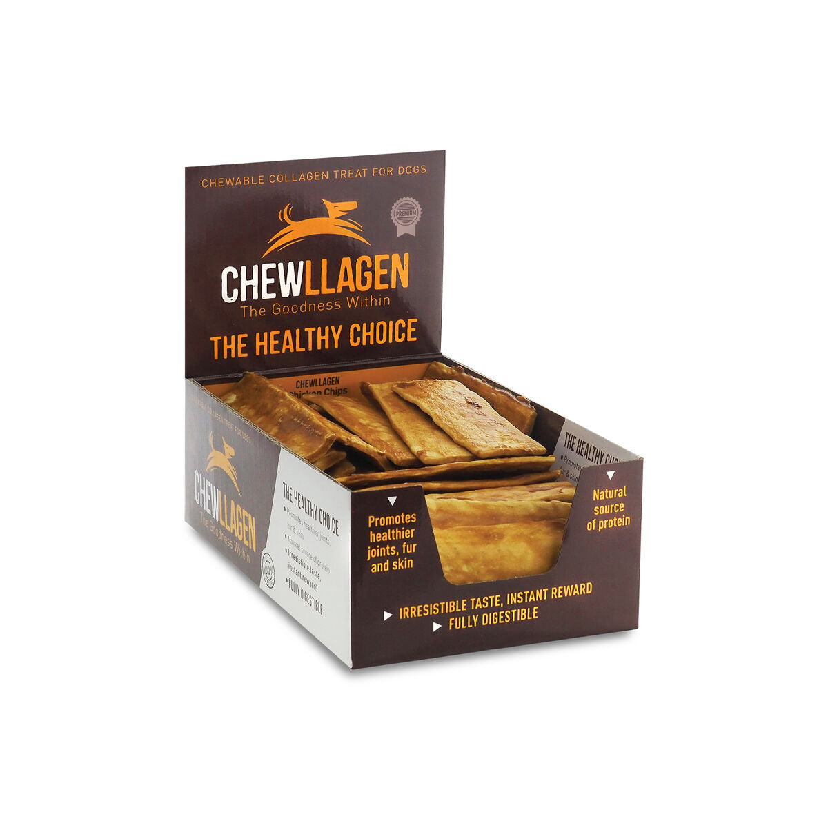 0742174012501 - Hund Snack Chewlagen Chicken 50 Einheiten