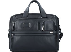 0742315477275 - TUMI Laptoptasche Leder Laptopfach erweiterbar schwarz