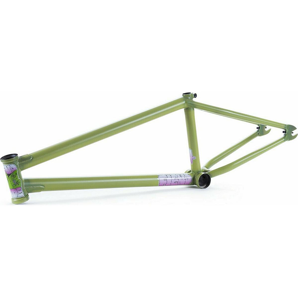 0742776687404 - Ty Morrow Green Crack 2125 Rahmen aus 4130 Chromoly - Grün