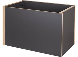 0742832925297 - Mehrzweckregal TOJO stell Regale Gr B H T 52 cm x 33 cm x 33 cm Türmodul schwarz (B T H) 52 33 33 cm schwarz Standregal Standregale verschiedene Module die miteinander kombiniert werden können