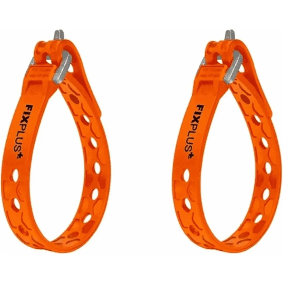 0742948374064 - 23 cm orange Befestigungsbänder aus TPU - 2 Stück 65 kg Zugfestigkeit